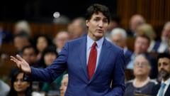 Justin Trudeau faces no-confidence vote in Canadian parliament