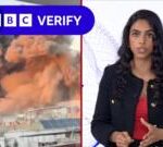 Watch: BBC Verify analyses footage of Israeli strikes on Beirut