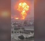 Footage shows huge explosion at Yemen port