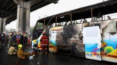 Thailand: More than 20 children feared dead in Thailand bus crash