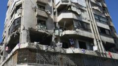 Lebanon: At the scene after Israel strikes central Beirut