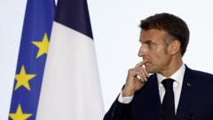 Gaza war: Macron calls to halt arms deliveries to Israel