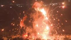 Powerful explosion rocks Beirut overnight