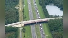 Huge tailbacks as Florida braces for Hurricane Milton