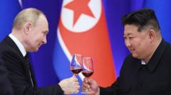 North Korea’s Kim calls Putin ‘closest comrade’ in birthday message