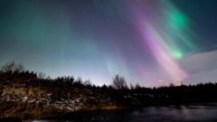 Watch: Northern lights over Iceland in sped-up footage