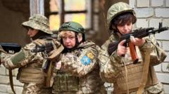 Ukraine war: Meet Bucha’s female unit who gun down Russian drones