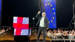 Pivotal moment for Georgians with future in Europe at stake