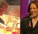 Trump serves up McDonald’s fries and Harris celebrates birthday