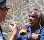 Aboriginal protester arrested outside Sydney Opera House