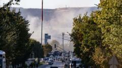 At least four dead in attack at Turkish aviation company