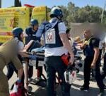 Dozens injured after truck hits bus stop in central Israel