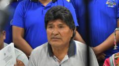 Evo Morales says his car was shot at in assassination attempt